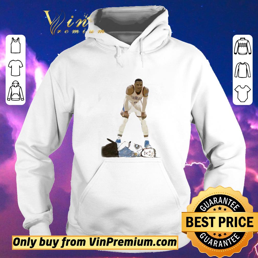 ee72c593 funny russell westbrook standing on police shirt sweater 4 - Funny Russell Westbrook standing on Police shirt sweater