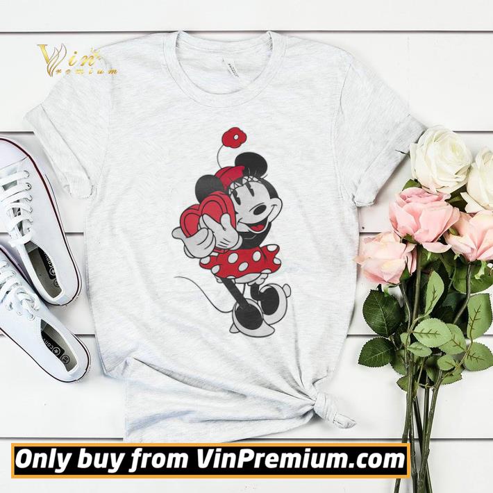 eee07ad6 disney minnie mouse hug heart shirt 4 - Disney minnie mouse hug heart shirt