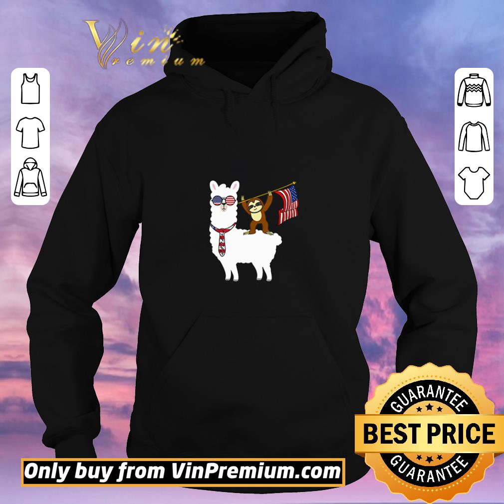 Awesome Sloth Riding Llama 4th Of July shirt sweater f0668ad6 awesome sloth riding llama 4th of july shirt sweater 4 - Awesome Sloth Riding Llama 4th Of July shirt sweater