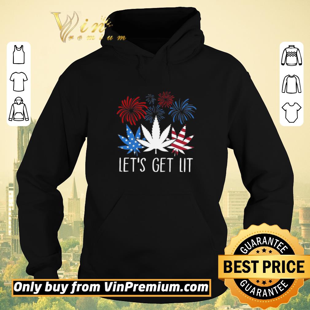 f4b8032f official 4th of july cannabis american flag let s get lit shirt sweater 4 - Official 4th Of July Cannabis American Flag Let's Get Lit shirt sweater