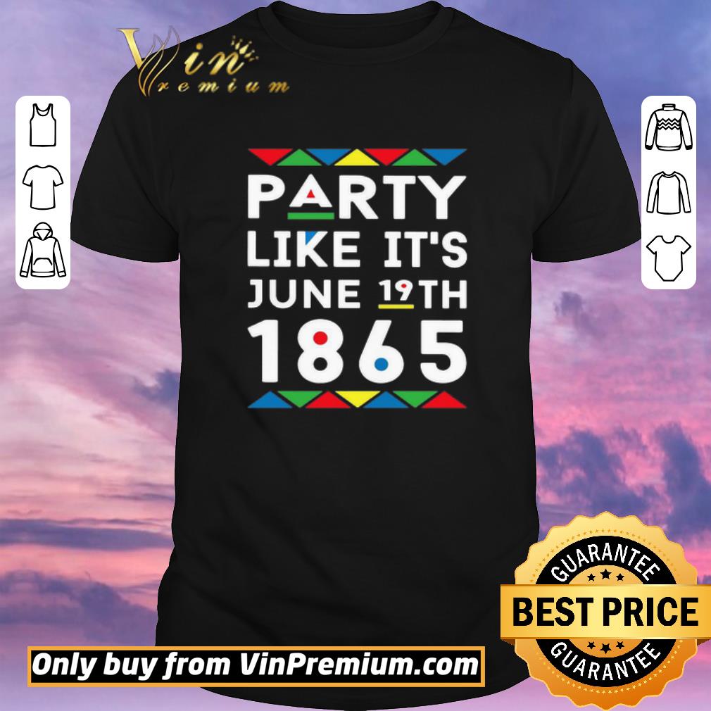 Awesome Party Like It’s June 19th 1865 shirt sweater