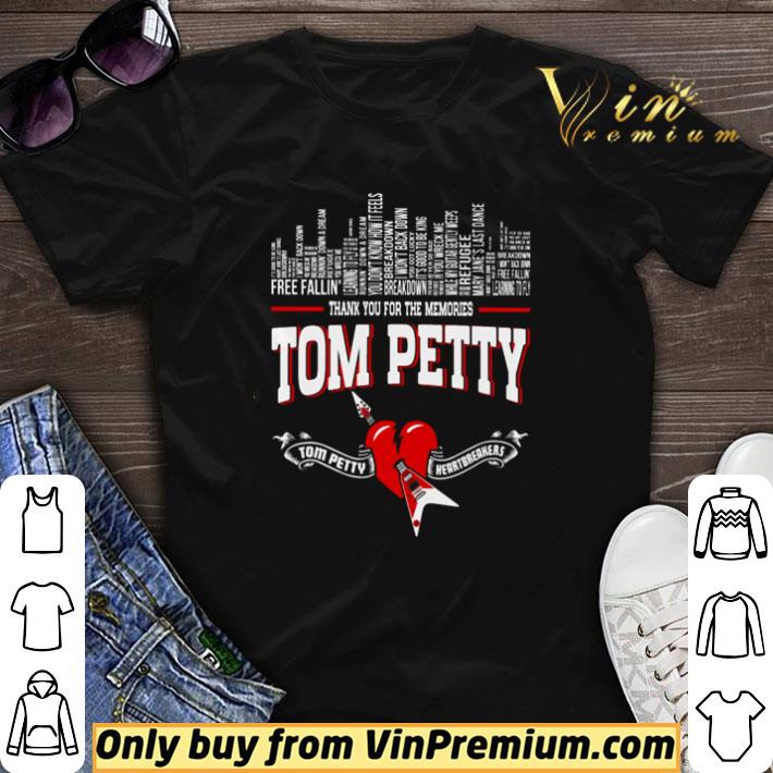 Free Faillin Tom Petty thank you for the memories shirt sweater