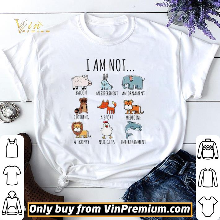I am not Bacon An Experiment an ornament shirt sweater