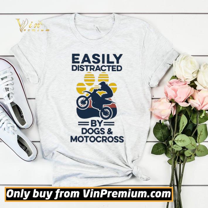 05880055 easily distracted by dogs and motocross vintage shirt sweater 4 - Easily Distracted By Dogs And Motocross Vintage shirt sweater