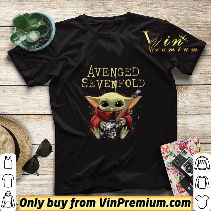 0d780674 baby yoda hug guitar avenged sevenfold shirt sweater 4 - Baby Yoda Hug Guitar Avenged Sevenfold shirt sweater