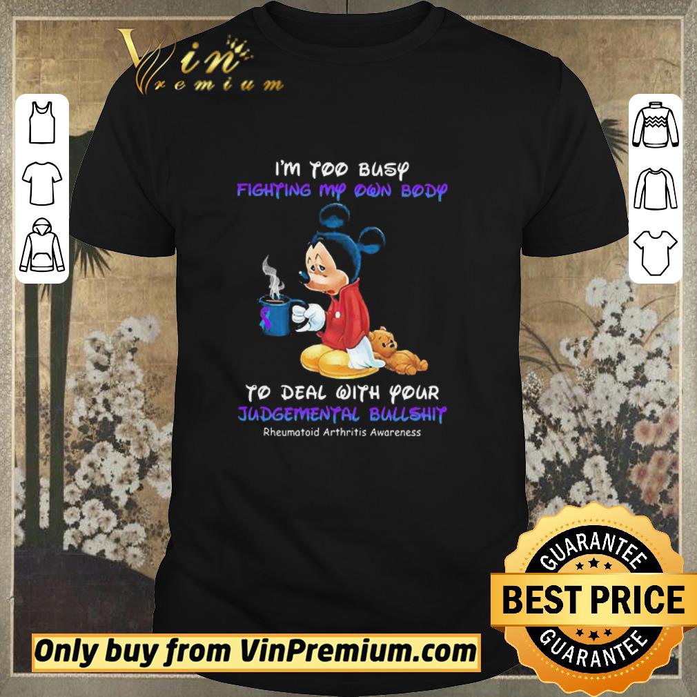 Awesome Mickey I’m too busy fighting my own body shirt sweater