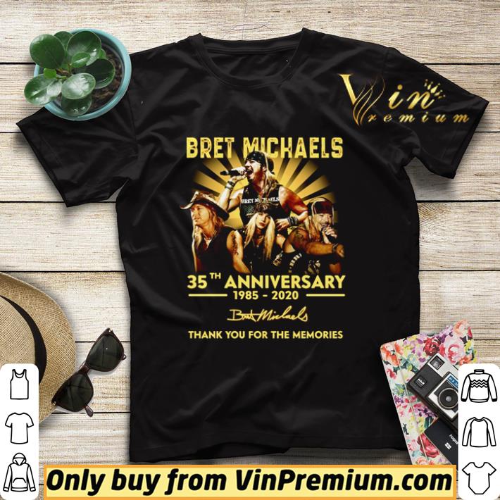 Bret Michaels 35th Anniversary 1985 2020 thank you for the memories signature shirt sweater 11d276e4 bret michaels 35th anniversary 1985 2020 thank you for the memories signature shirt sweater 4 - Bret Michaels 35th Anniversary 1985 2020 thank you for the memories signature shirt sweater