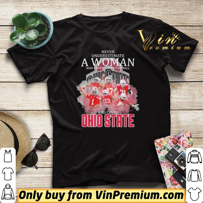 Premium Never underestimate a Woman who understands football and loves Ohio State shirt sweater 170b776a premium never underestimate a woman who understands football and loves ohio state shirt sweater 4 - Premium Never underestimate a Woman who understands football and loves Ohio State shirt sweater
