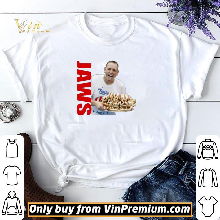 Original Joey Jaws Chestnut Hot Dog Eating Food shirt