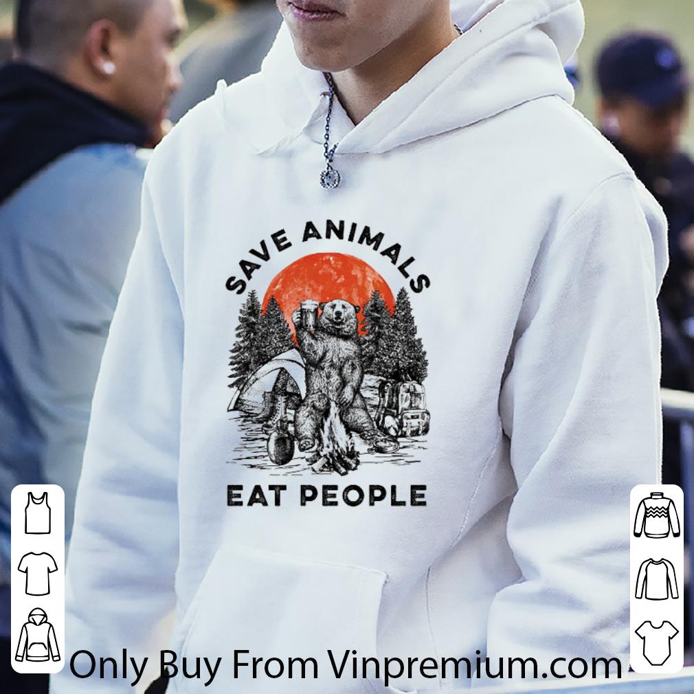 1ef63ad6 great camping bear save animals eat people sunset shirt 4 - Great Camping Bear Save Animals Eat People Sunset shirt