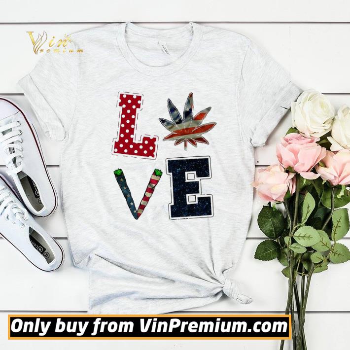 Awesome Love Weed American Flag shirt sweater 23aff65c awesome love weed american flag shirt sweater 4 - Awesome Love Weed American Flag shirt sweater