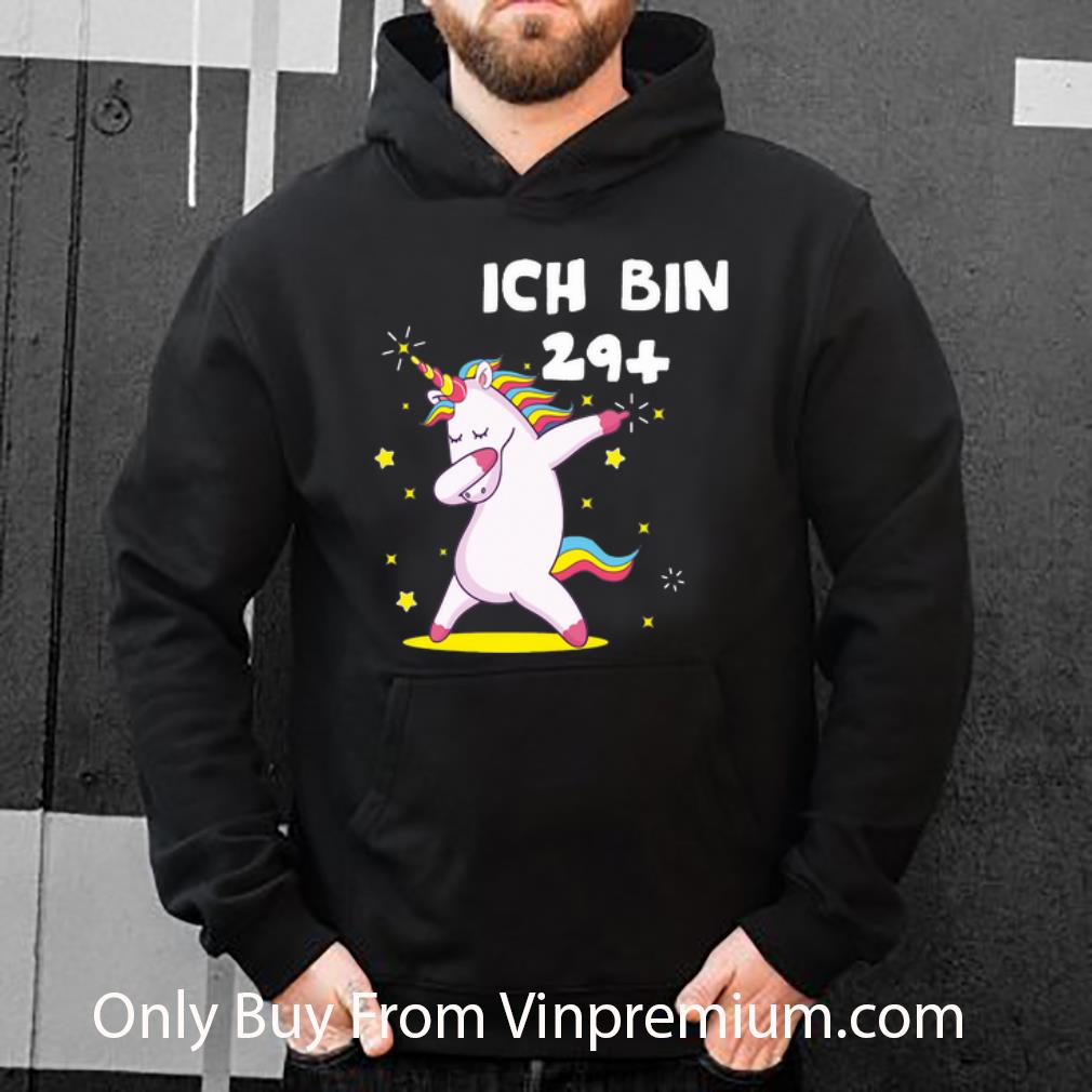 2467f794 awesome unicorn ich bin 29 shirt 4 - Awesome Unicorn Ich Bin 29+ shirt