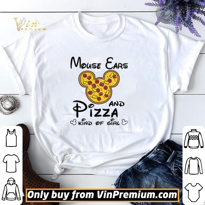 Mouse Ears And Pizza Girl Kind Of Girl shirt sweater