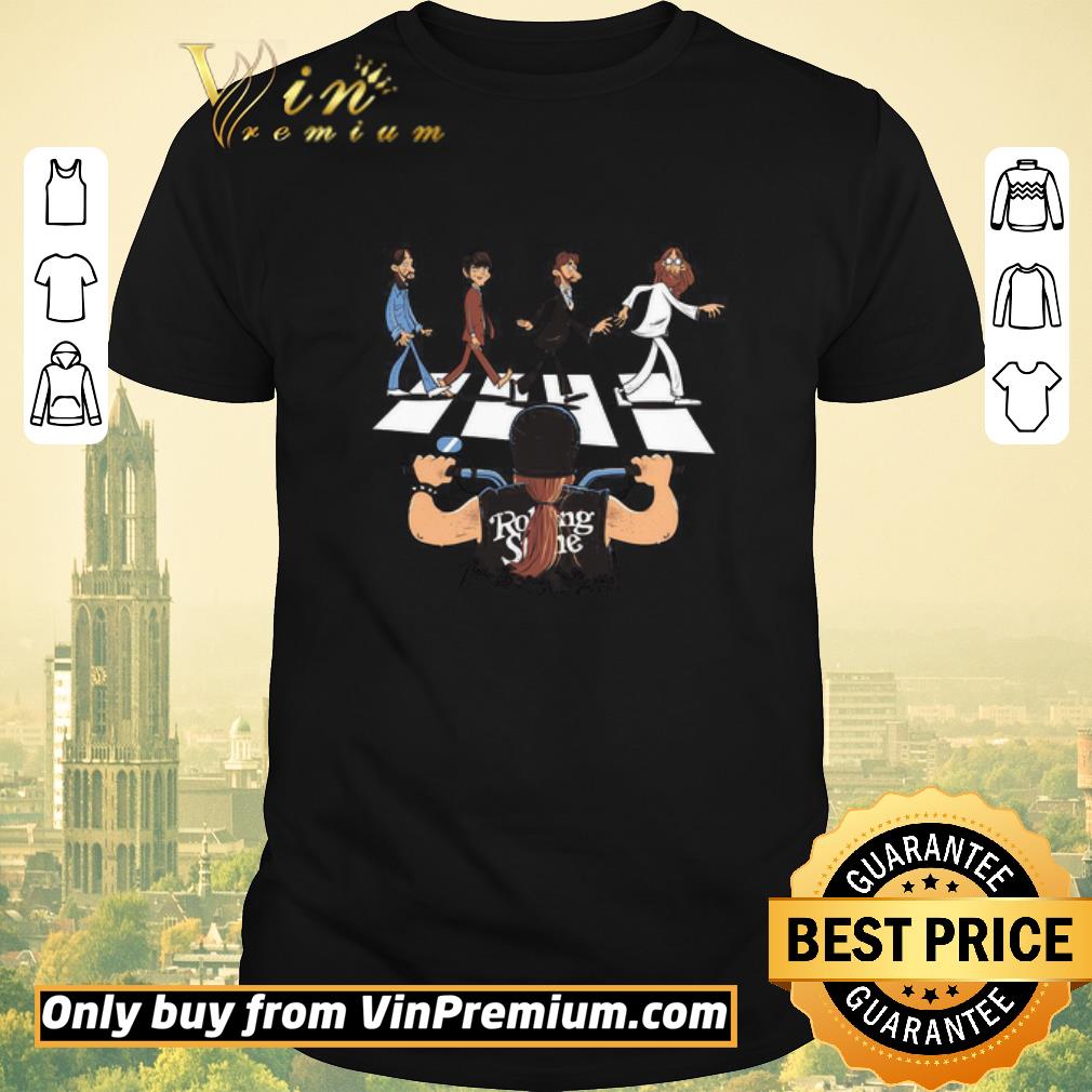 Official Rolling stone The Beatles Walking Across shirt sweater Official Rolling stone The Beatles Walking Across shirt sweater