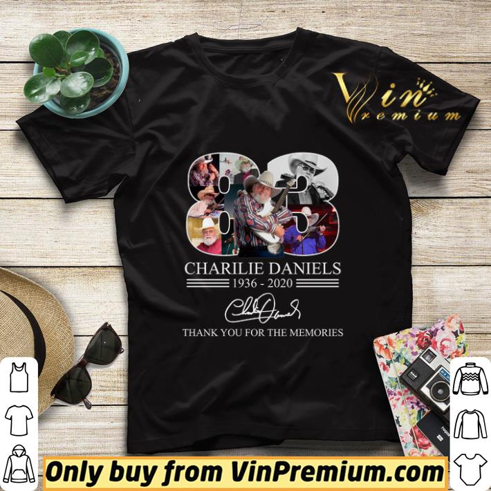 38a0523e 88 years charlie daniels 1936 2020 thank you for the memories shirt sweater 4 - 88 years Charlie Daniels 1936 2020 thank you for the memories shirt sweater