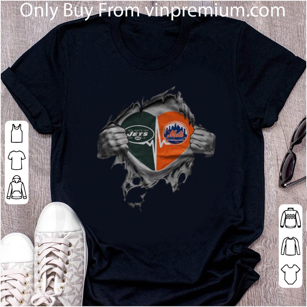 Official New York Jets And New York Mets It’s In My Heart shirt