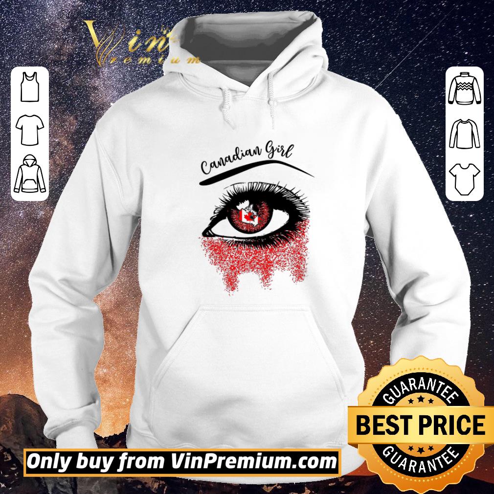4358b85e funny canadian girl eyes canada flag shirt sweater 4 - Funny Canadian Girl Eyes Canada Flag shirt sweater