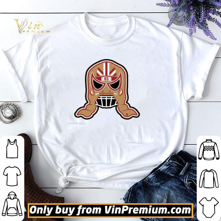 George Kittle Lucha Mask Sticker shirt sweater