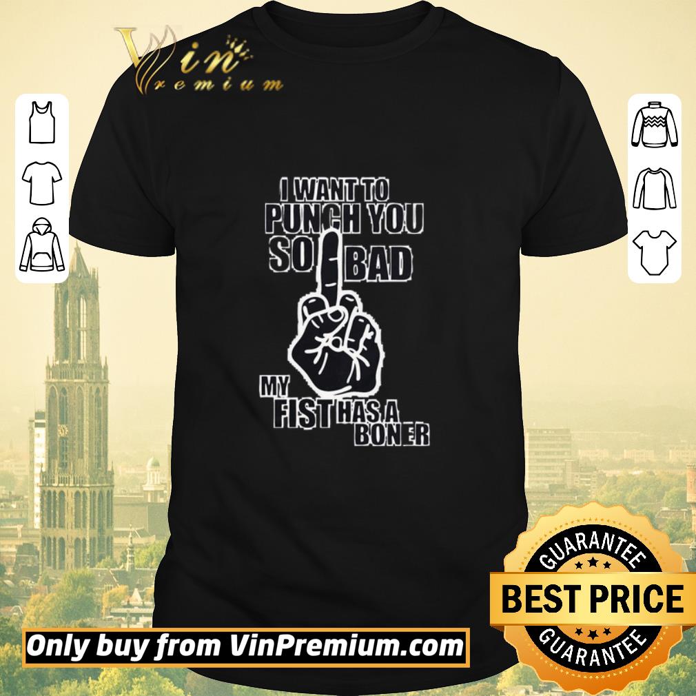Premium I Want To Punch You So Bad My Fist Has A Boner shirt sweater