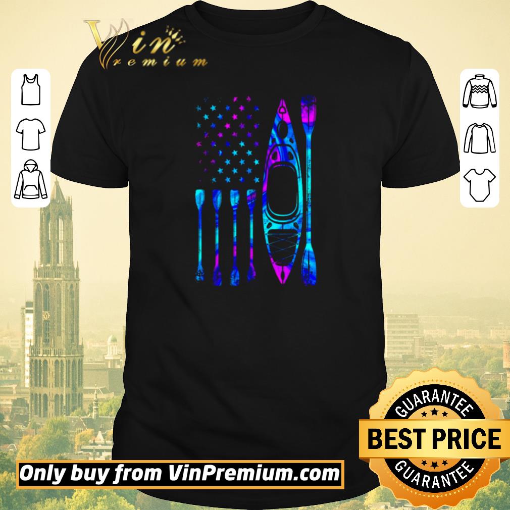 Kayak American flag shirt sweater
