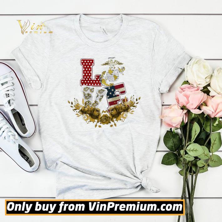 Funny Love US Marine flowers shirt sweater 54607ac4 funny love us marine flowers shirt sweater 4 - Funny Love US Marine flowers shirt sweater