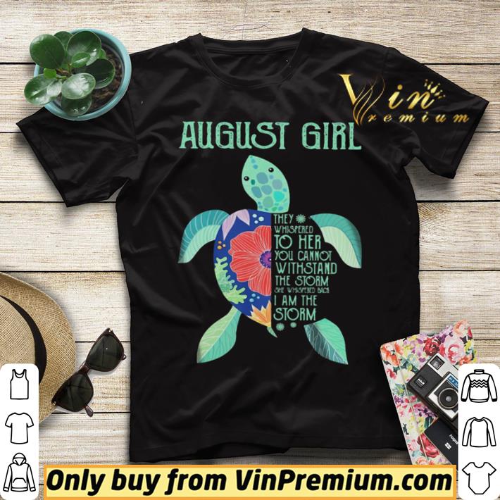 569478a7 hot august girl turtle shells flower shirt sweater 4 - Hot August girl turtle shells flower shirt sweater