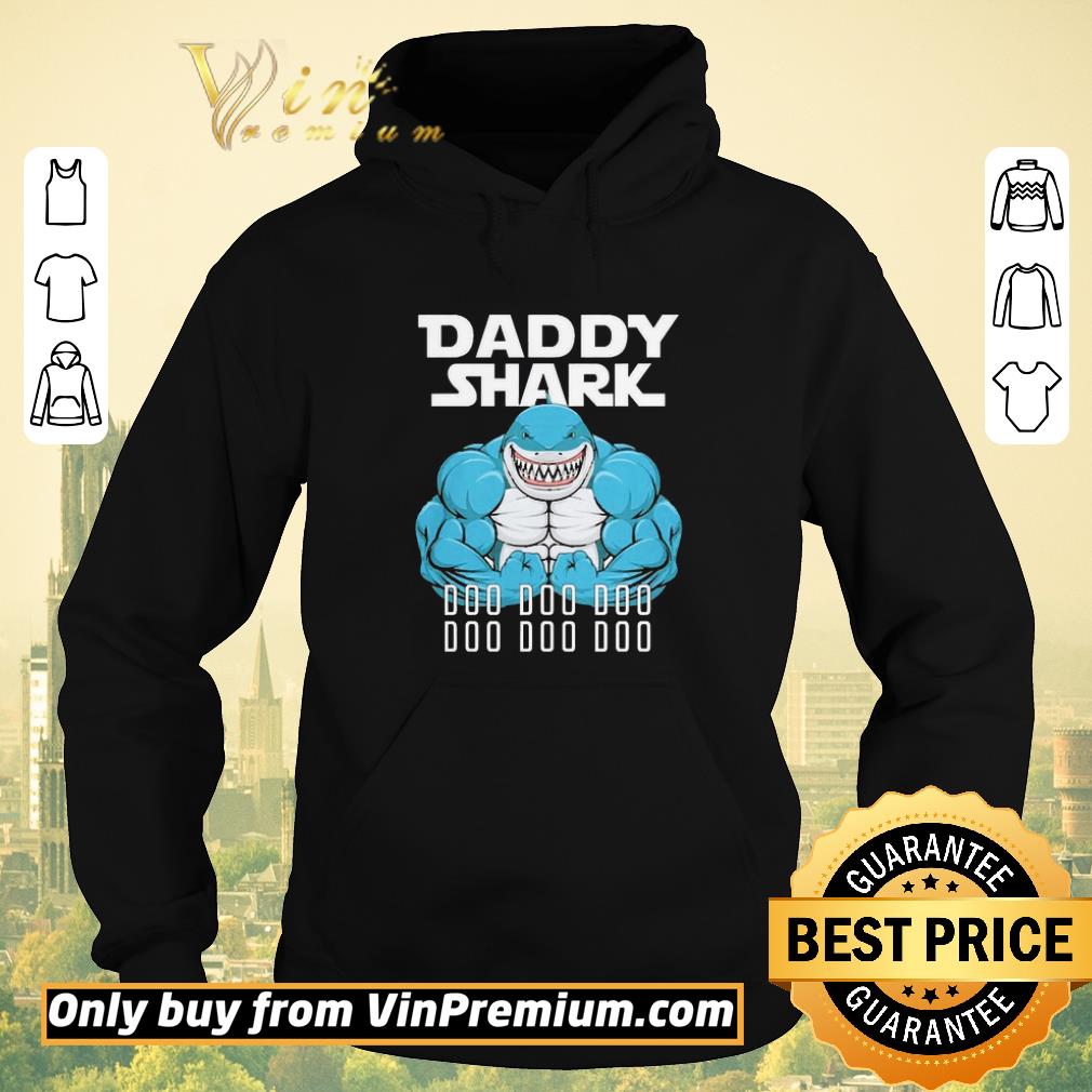 5848bcef premium daddy shark doo doo doo shirt sweater 4 - Premium Daddy shark doo doo doo shirt sweater