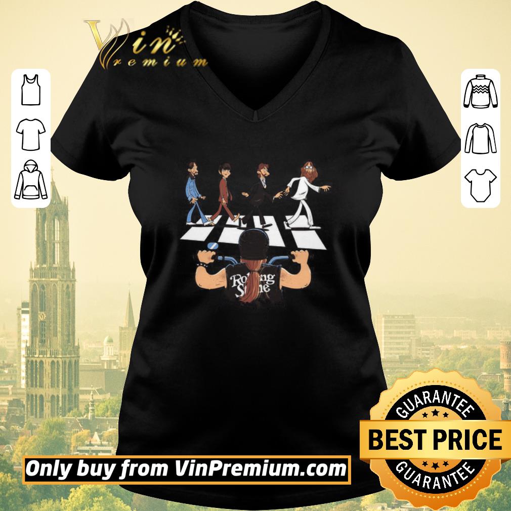 Official Rolling stone The Beatles Walking Across shirt sweater Official Rolling stone The Beatles Walking Across shirt sweater