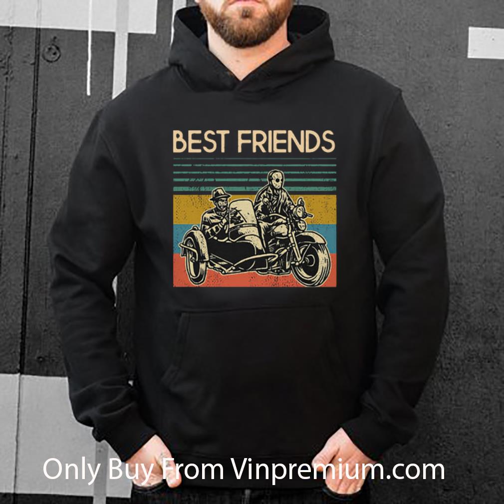 78171917 awesome best friends freddy krueger and jason voorhees vintage shirt 4 - Awesome Best Friends Freddy Krueger And Jason Voorhees Vintage shirt