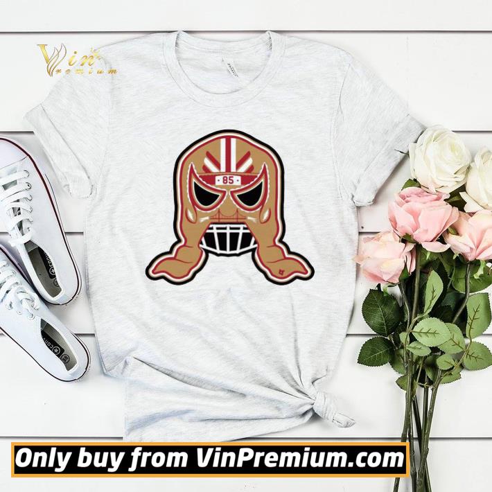 7d34f378 george kittle lucha mask sticker shirt sweater 4 - George Kittle Lucha Mask Sticker shirt sweater