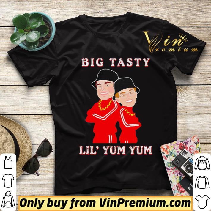 Big Tasty Lil’ Yum Yum Man Red shirt sweater 8bfebec3 big tasty lil yum yum man red shirt sweater 4 - Big Tasty Lil’ Yum Yum Man Red shirt sweater