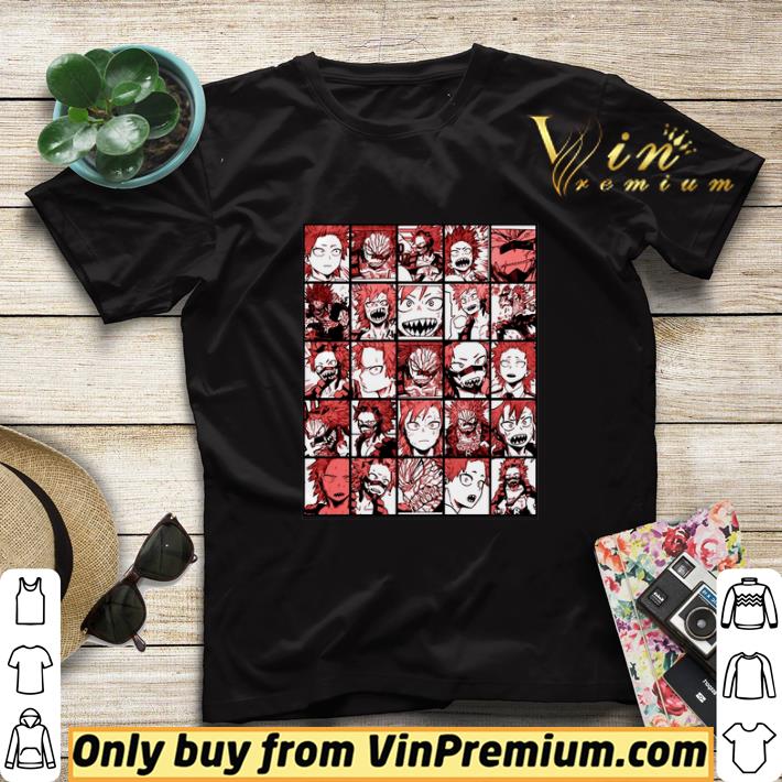 91011a8d bnha kirishima collage color version shirt sweater 4 - Bnha Kirishima Collage – Color Version shirt sweater