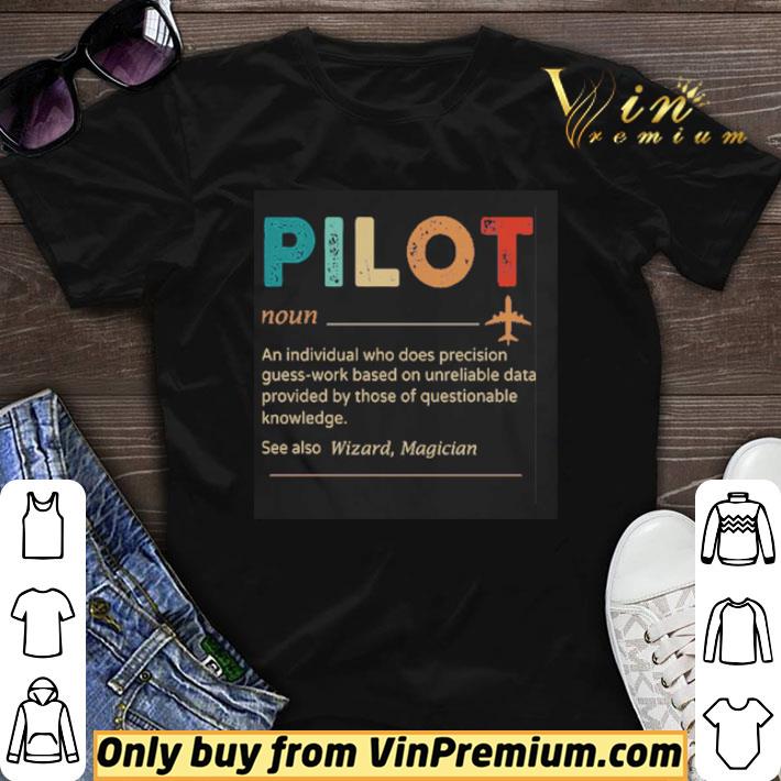 Official Pilot definition vintage shirt sweater