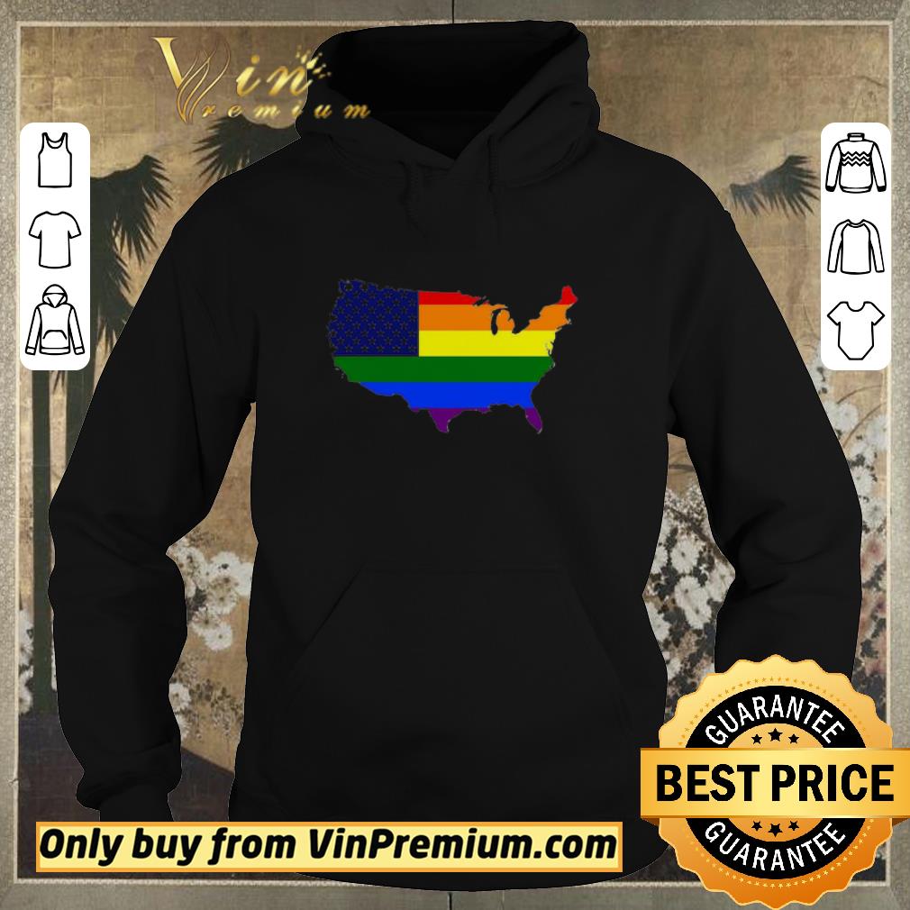 a9566ab4 awesome lgbt american map rainbow flag shirt sweater 4 - Awesome Lgbt american map rainbow flag shirt sweater