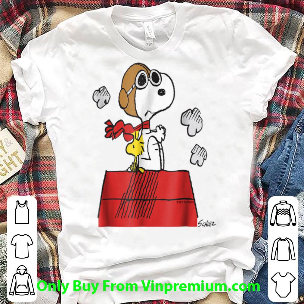 Nice Snoopy Peanuts Flying Ace shirt