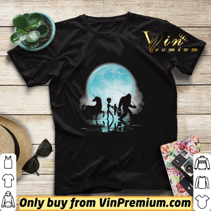 cbbe1e6e bigfoot going fishing with alien and unicorn under the blue moon shirt sweater 4 - Bigfoot Going Fishing With Alien And Unicorn Under The Blue Moon shirt sweater