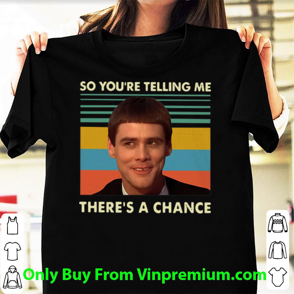 Pretty Jim Carrey So You’re Telling Me There’s A Chance Vintage shirt