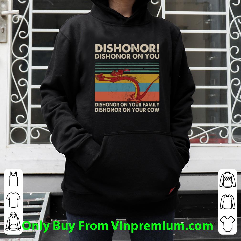 d3ed375f hot mushu dishonor dishonor on you dishonor on your family vintage shirt 4 - Hot Mushu Dishonor Dishonor On You Dishonor On Your Family Vintage shirt