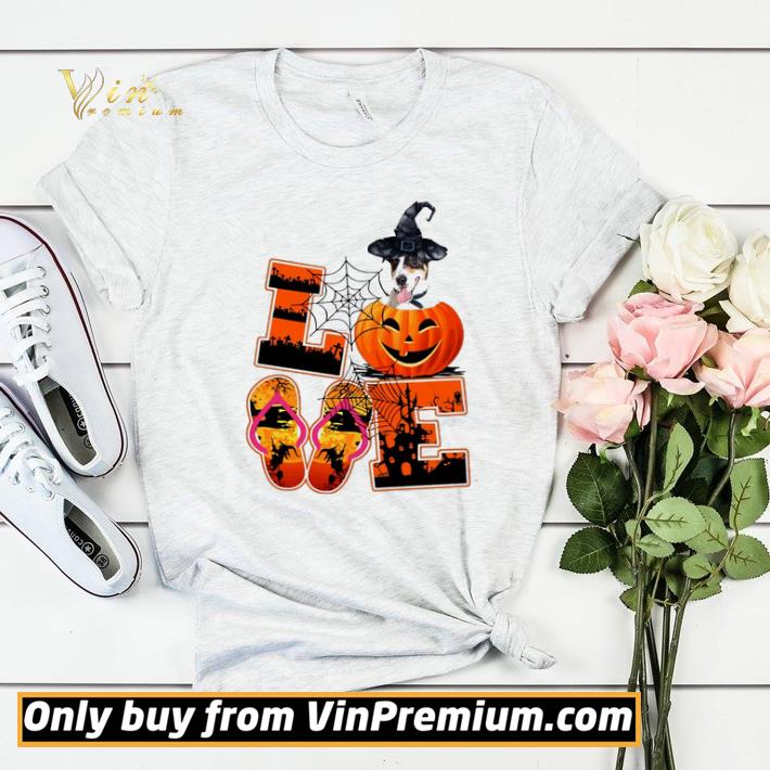 d59c7cd1 love halloween smooth fox terrier witch pumpkin shirt sweater 4 - Love Halloween Smooth Fox Terrier Witch Pumpkin shirt sweater