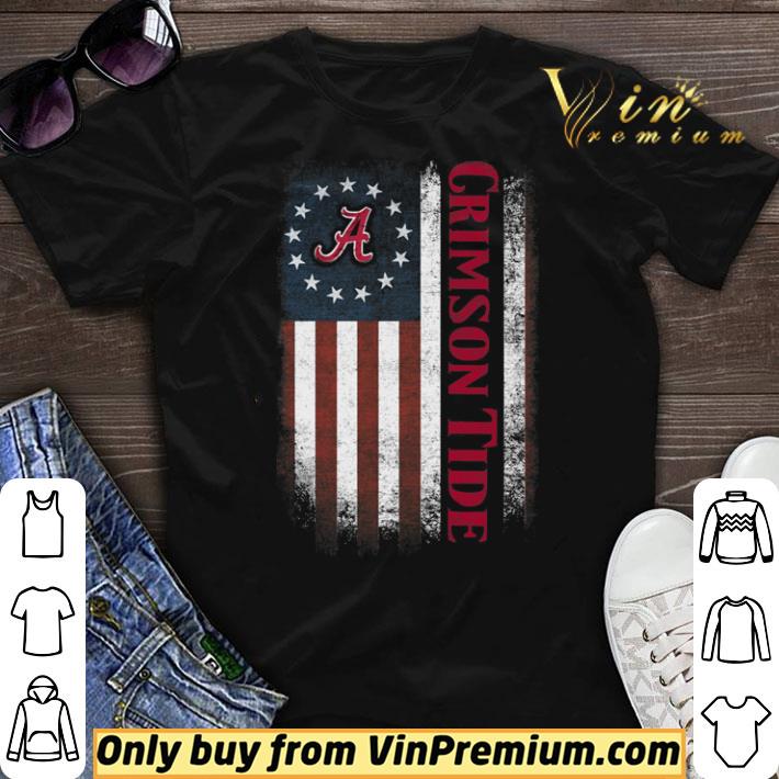 Betsy Ross flag Alabama Crimson Tide shirt sweater