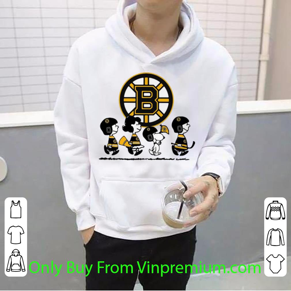 ebfd23cb original peanuts charlie brown snoppy hockey team boston bruins shirt 4 - Original Peanuts Charlie Brown Snoppy Hockey Team Boston Bruins shirt