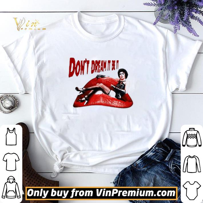 Frank N. Furter Don’t Dream It Lips shirt sweater