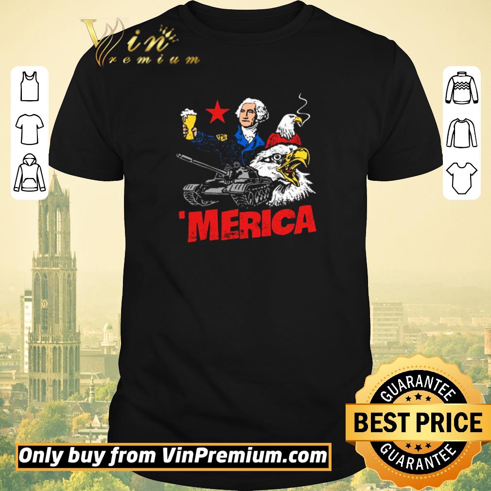 George Washington Beer Merica shirt sweater