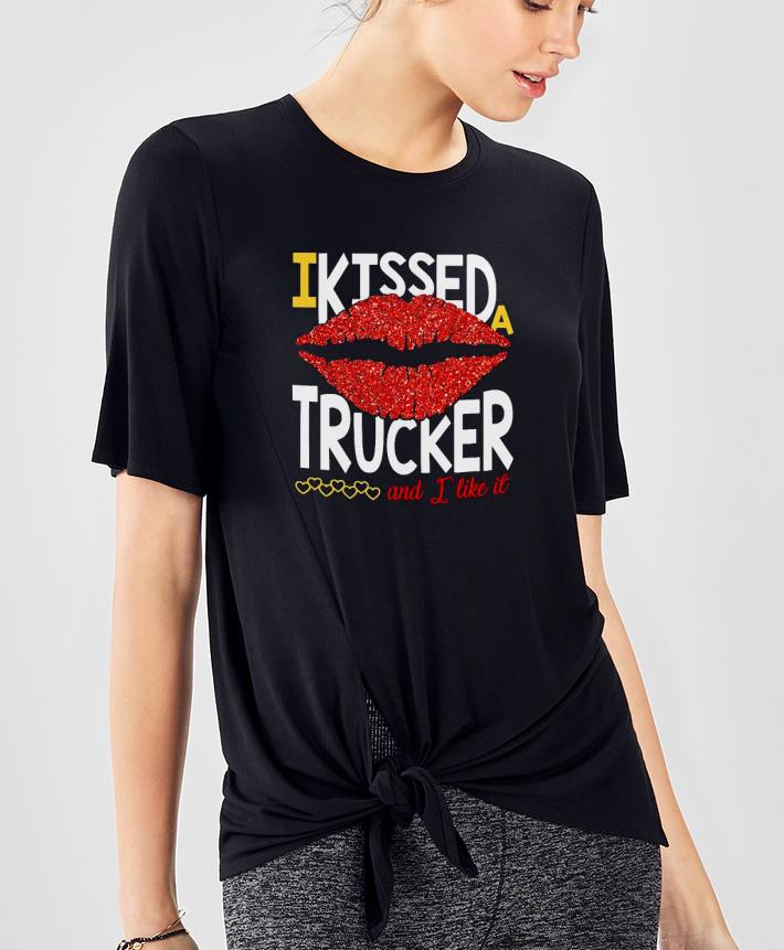01712204 lip i kissed a trucked and i like it shirt 4 - Lip I kissed a trucked and I like it Shirt