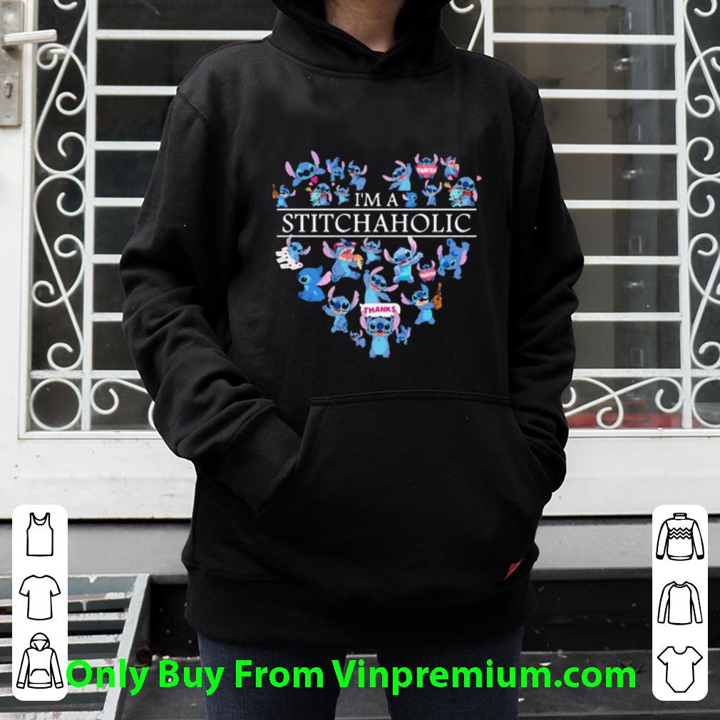 06a7a421 great i m a stitch aholic heart lover disney shirt 4 - Great I’m A Stitch Aholic Heart Lover Disney shirt