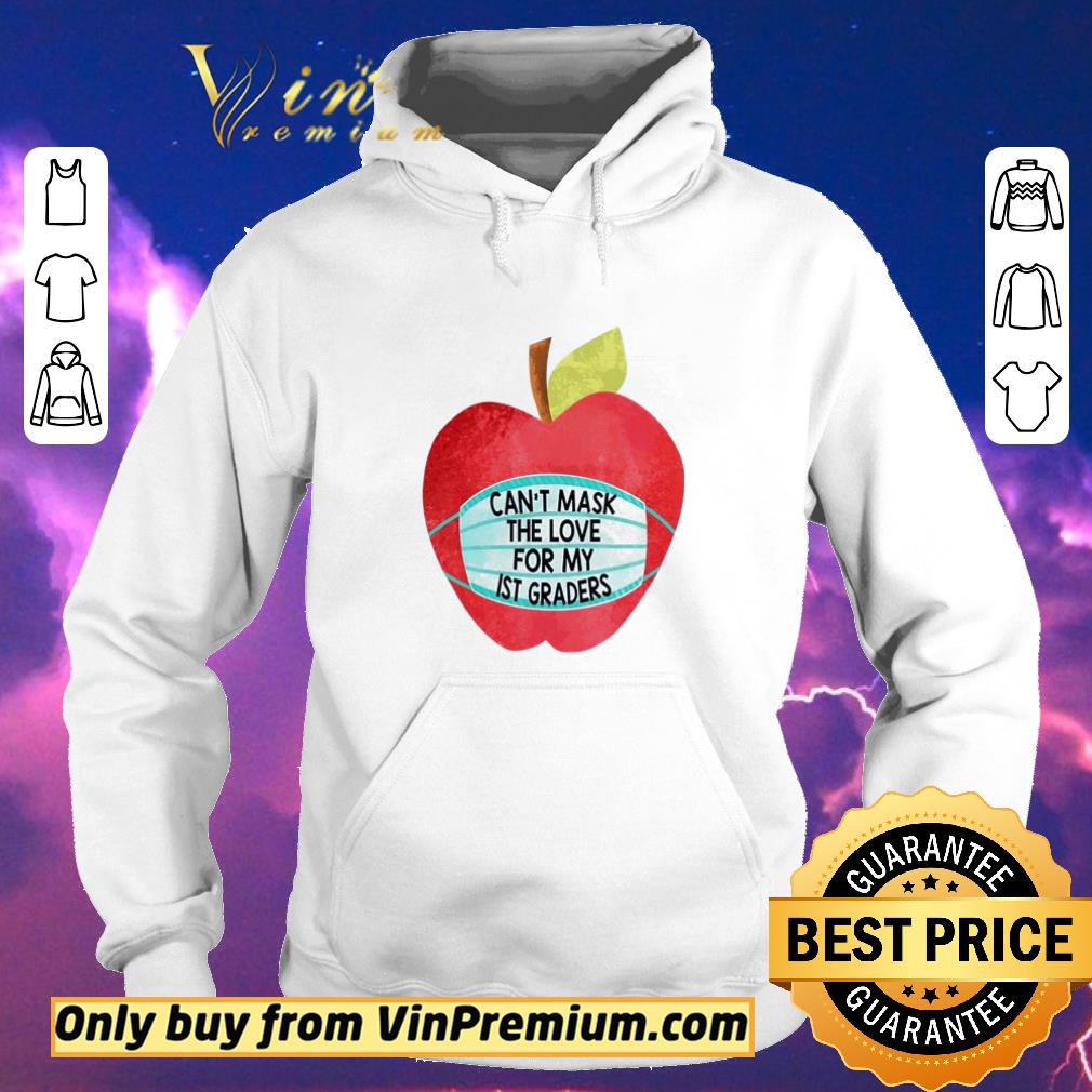 183d971b funny apple can t mask the love for my ist graders shirt sweater 4 - Funny Apple can’t mask the love for my ist graders shirt sweater