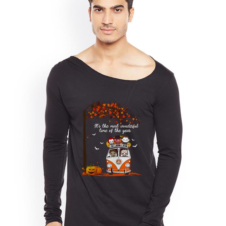 406e2dba hippie car horror characters chibi it s the most wonderful time of the year halloween shirt 4 - Hippie Car Horror Characters Chibi It’s The Most Wonderful Time Of The Year Halloween Shirt