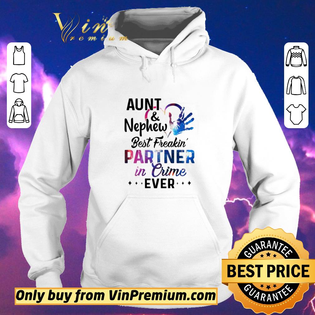 40ae6edc original aunt nephew best freakin partner in crime ever shirt sweater 4 - Original Aunt & Nephew Best Freakin Partner In Crime Ever shirt sweater