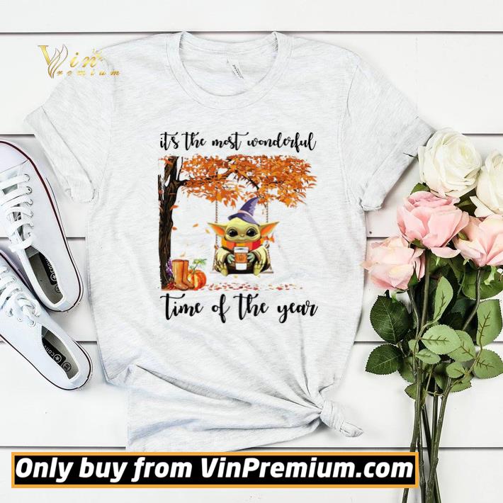 4aeb0471 original baby yoda witch it s the most wonderful time of the year shirt sweater 4 - Original Baby Yoda Witch It's The Most Wonderful Time Of The Year shirt sweater