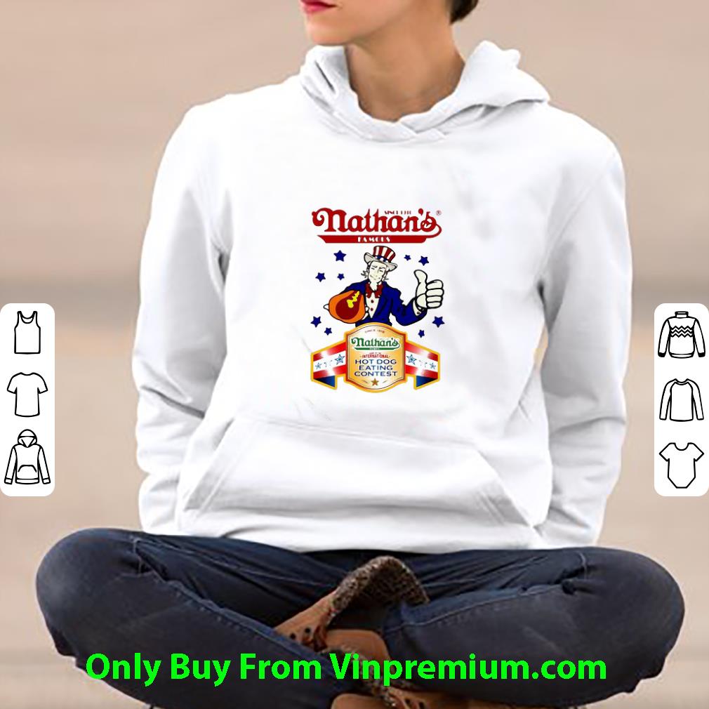 50aa3972 awesome since 1916 nathan s famous hot dog eating contets shirt 4 - Awesome Since 1916 Nathan’s Famous Hot Dog Eating Contets shirt